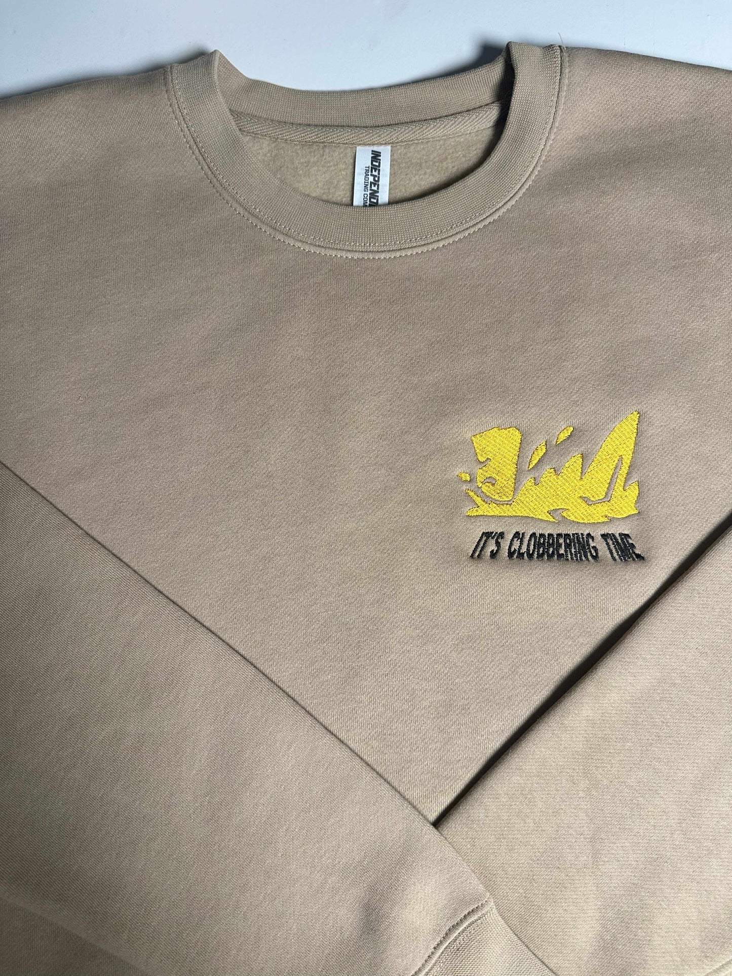 "It's Clobbering Time" Tier 2 Heavyweight Crewneck