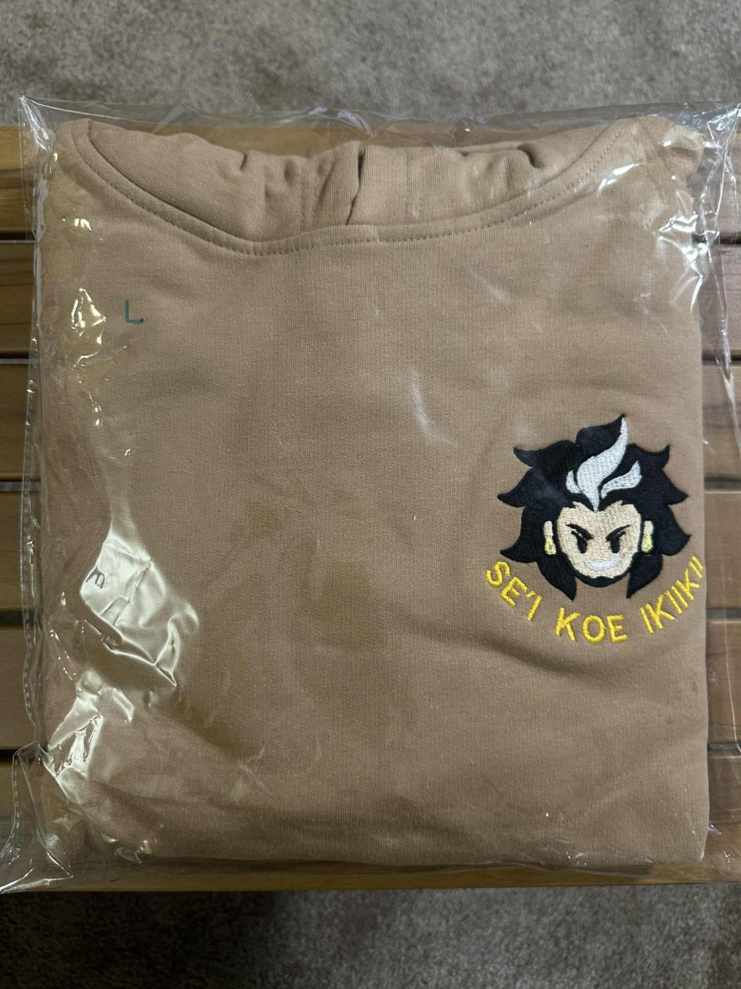 L) Overwatch Mauga Midweight Hoodie Sandstone