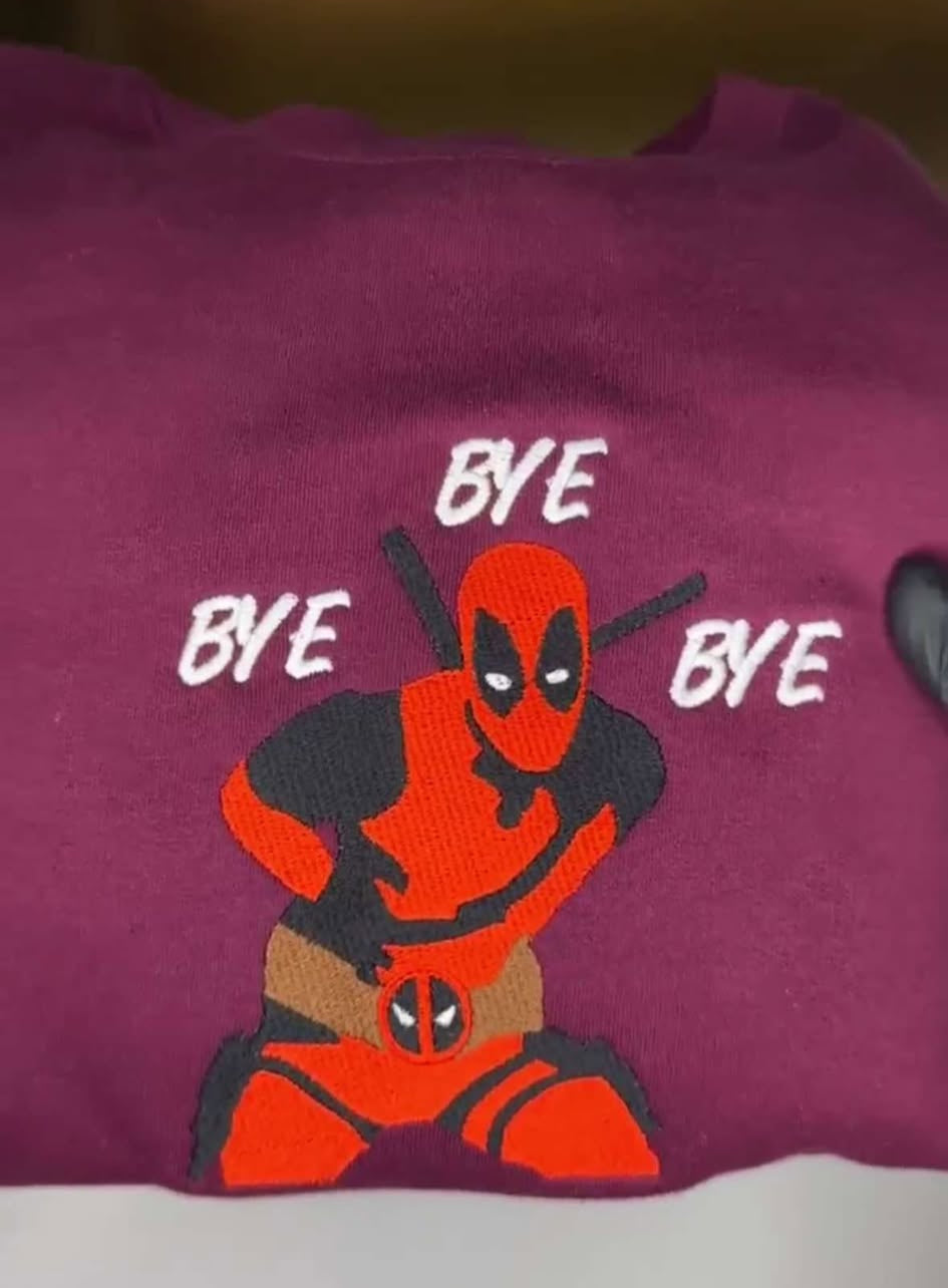 Deadpool Dance Midweight Crewneck