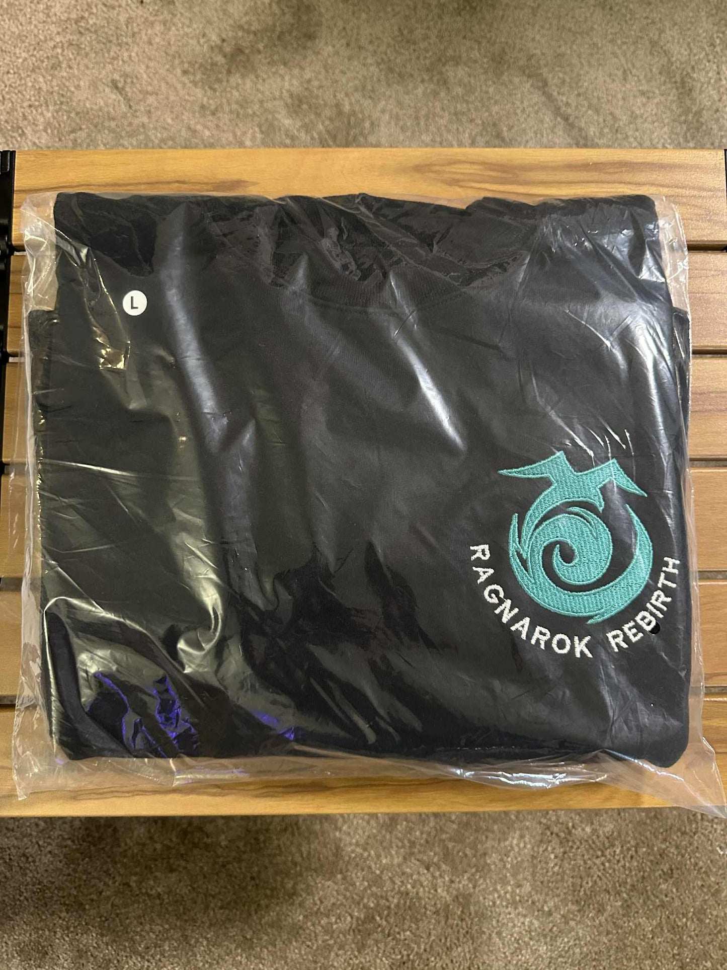 L) Ragnarok Rebirth Heavyweight Crewneck Black