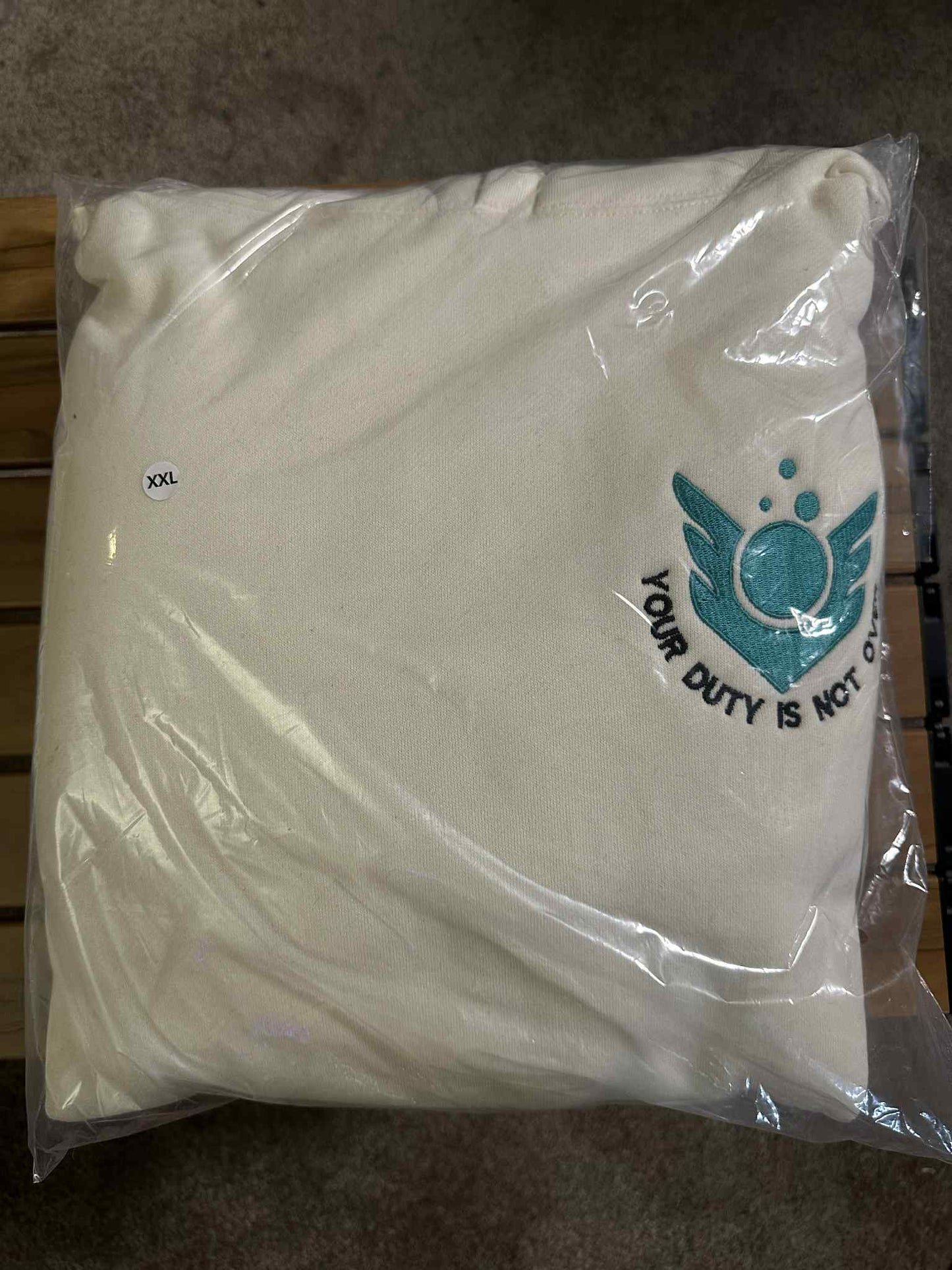 2XL) Valorant Sage Heavyweight Hoodie Off White