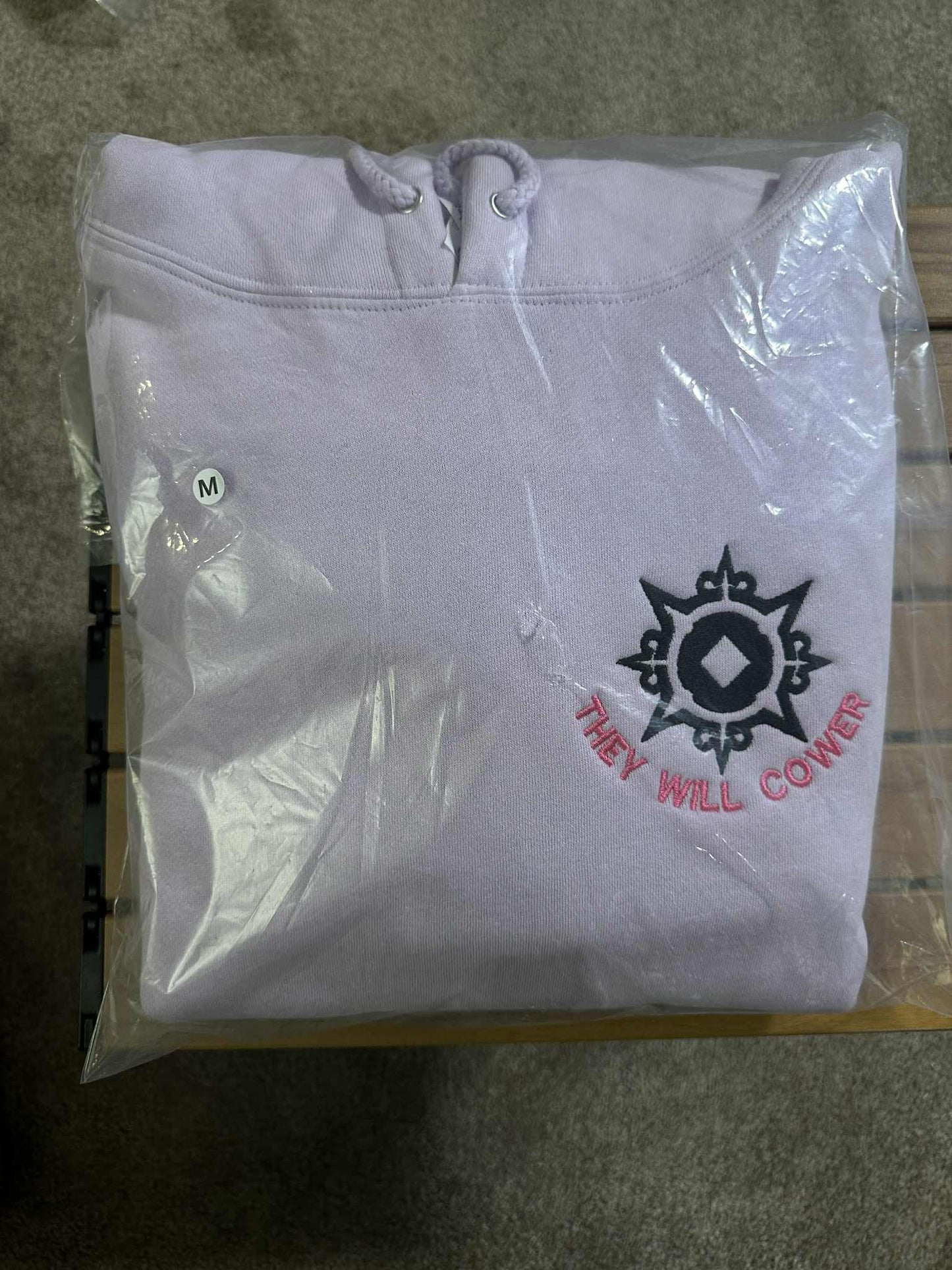M) Valorant Reyna Heavyweight Hoodie Lavender