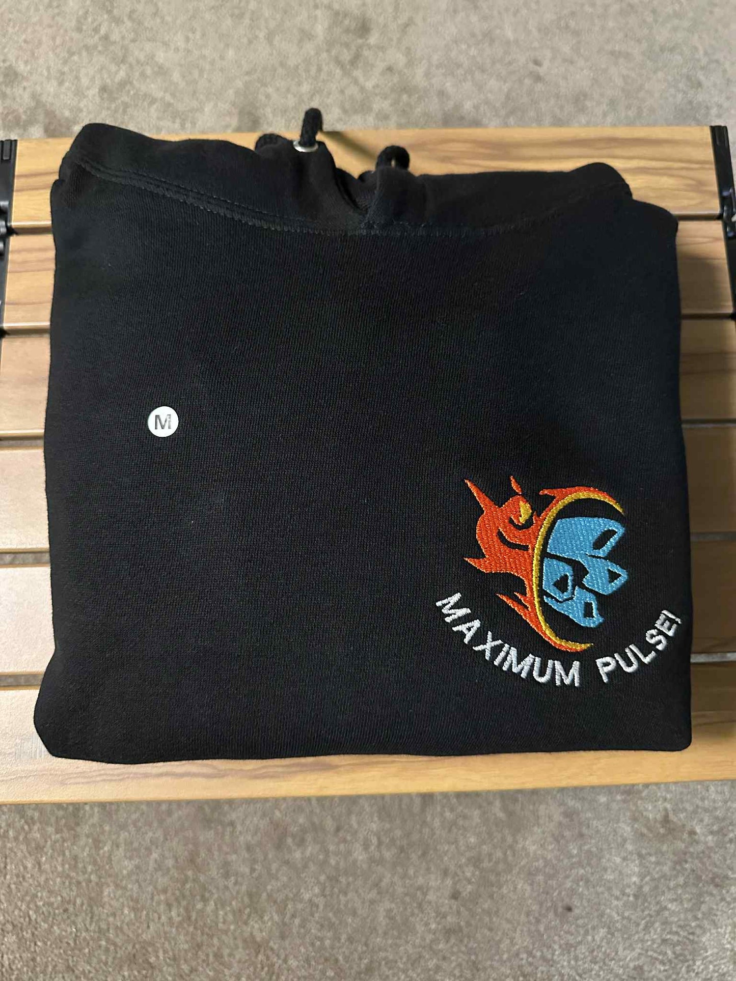 M) Ironman Heavyweight Hoodie Black