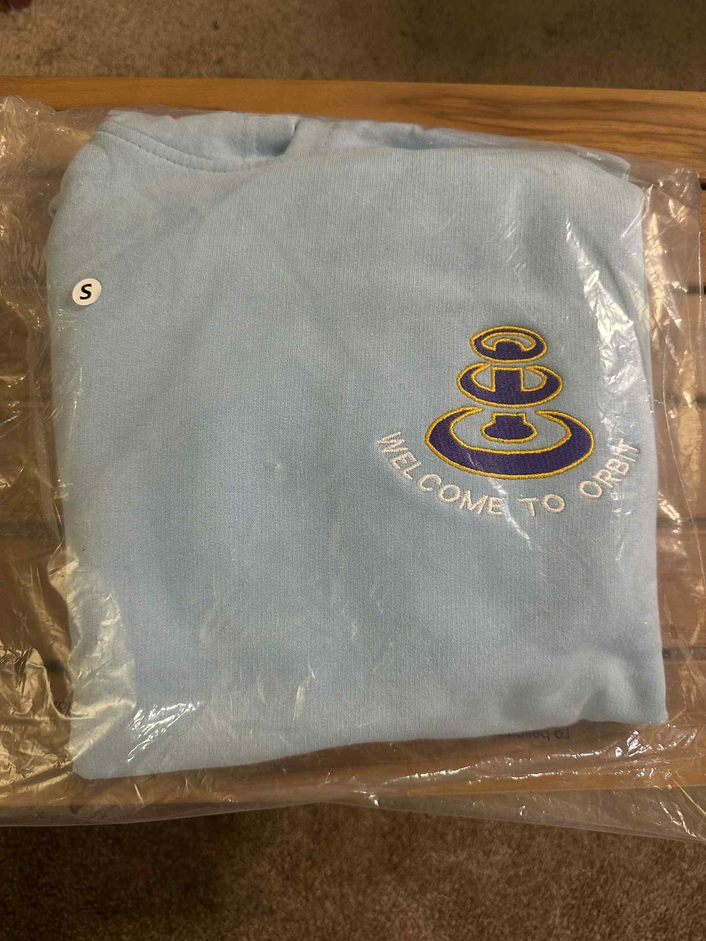 S) Overwatch Juno Midweight Hoodie Baby Blue