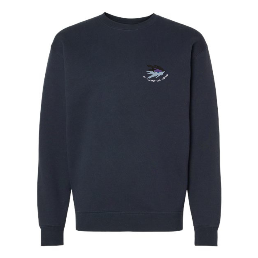 "Us Against The World!" Tier 2 Heavyweight Crewneck