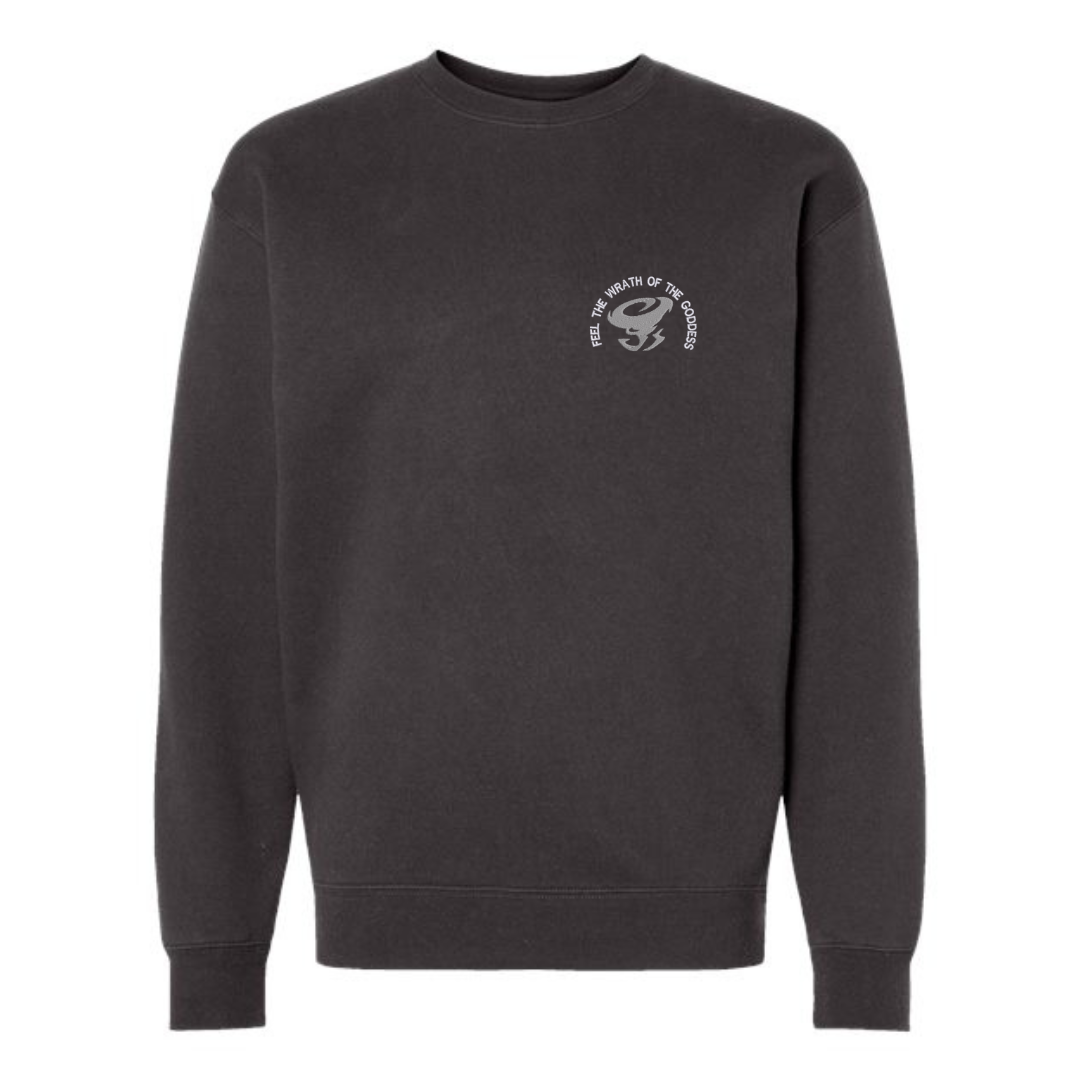 "Feel The Wrath Of The Goddess" Tier 2 Heavyweight Crewneck