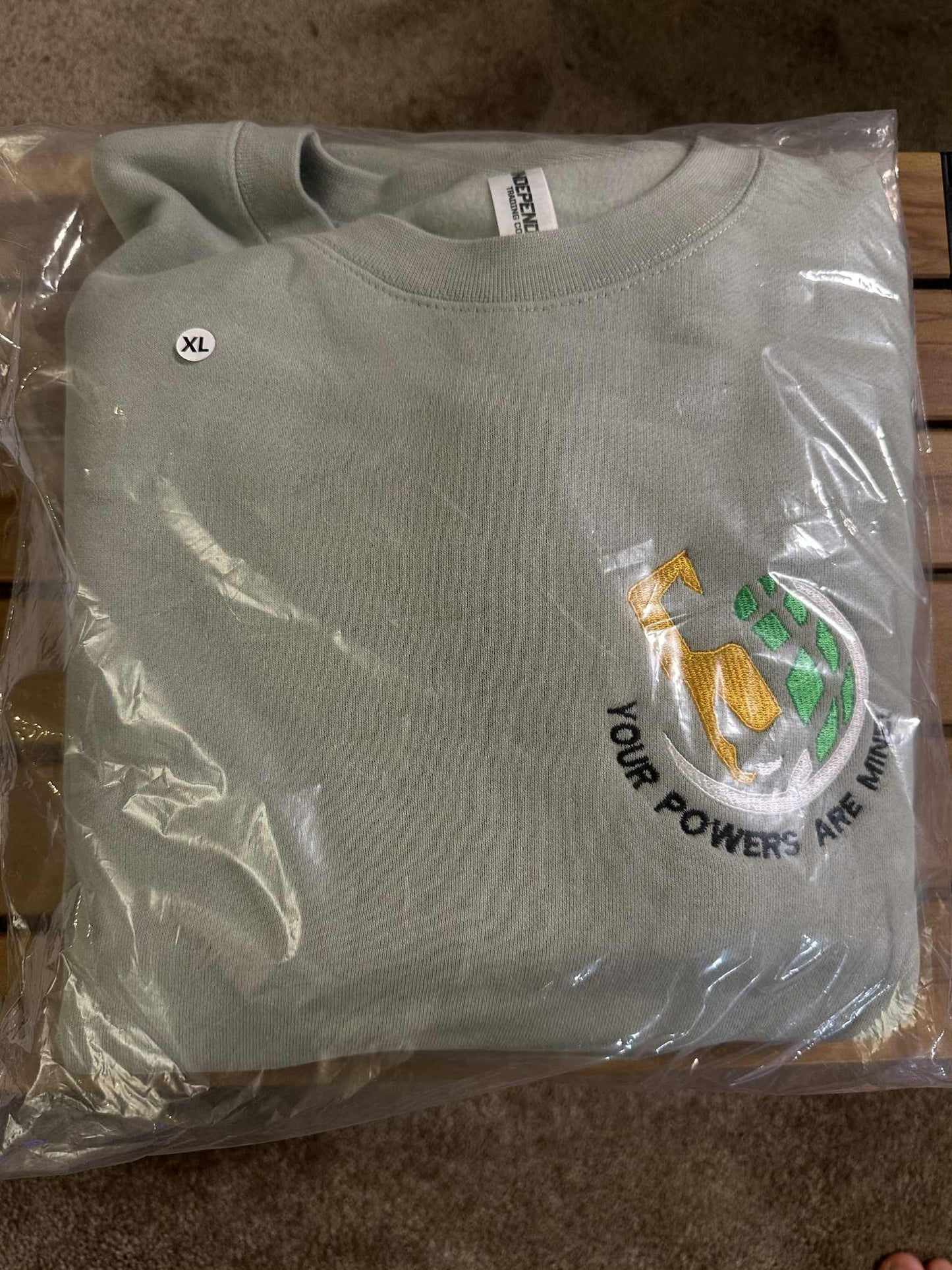 XL) Loki Heavyweight Crewneck Dusty Sage