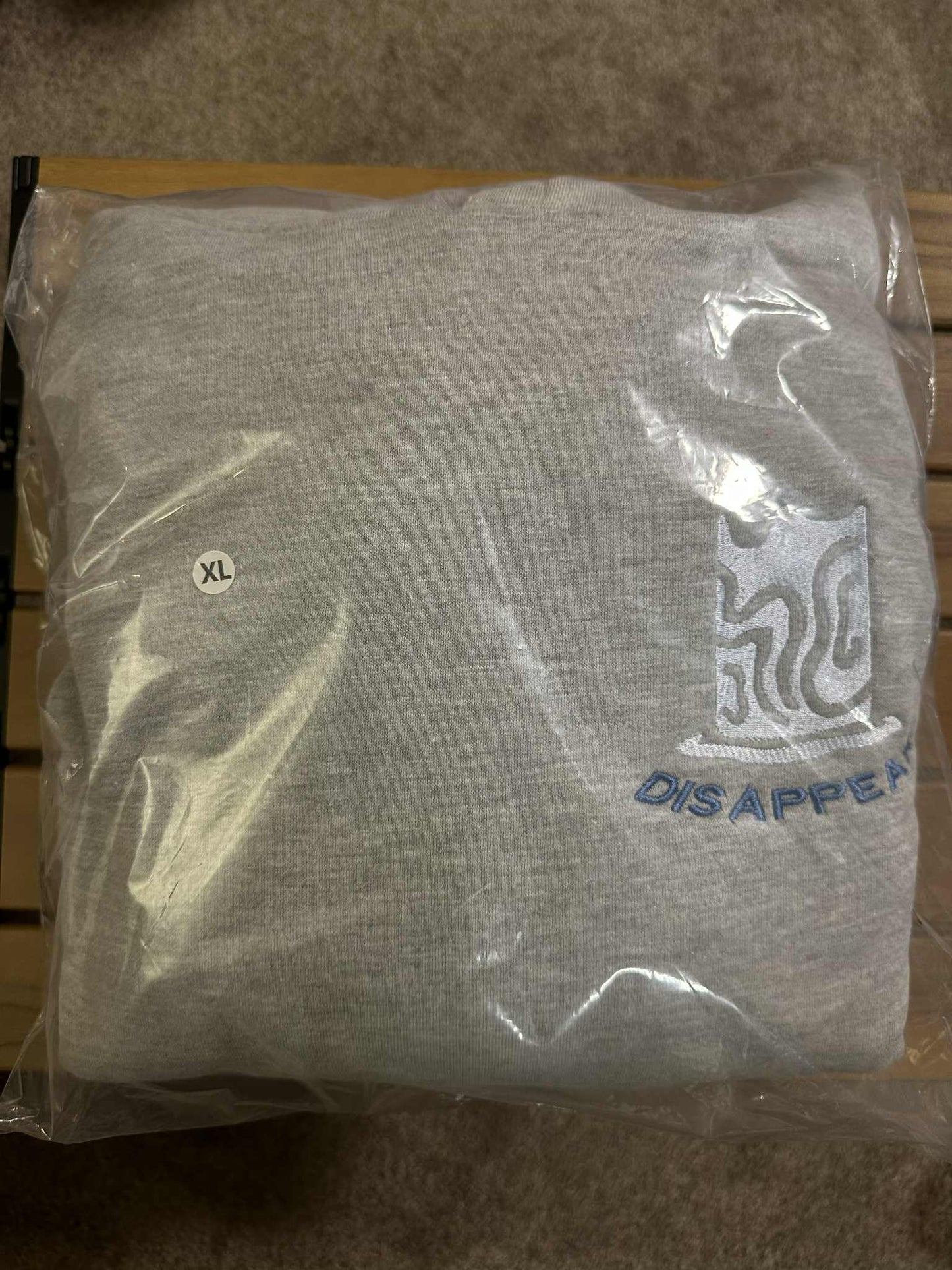 XL) Invisible Woman Heavyweight Hoodie Heather Gray