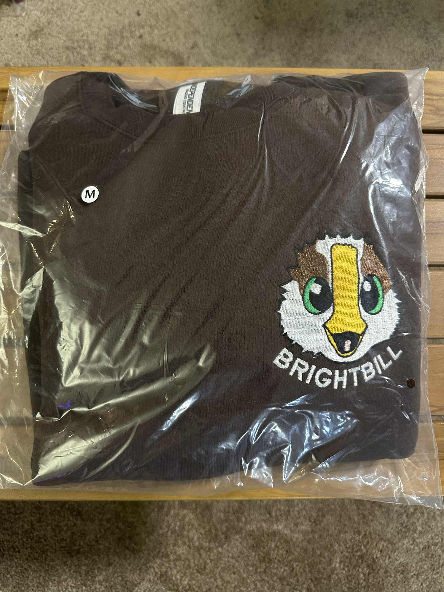 M) Wild Robot Brightbill heavyweight Crewneck