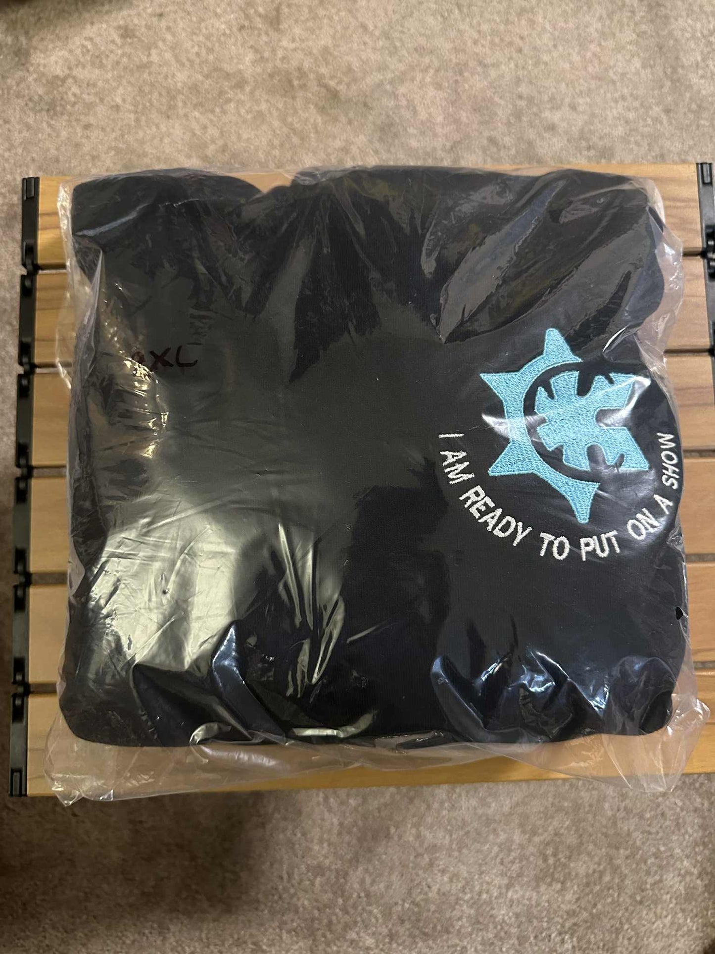 2XL) Luna Heavyweight Hoodie Black