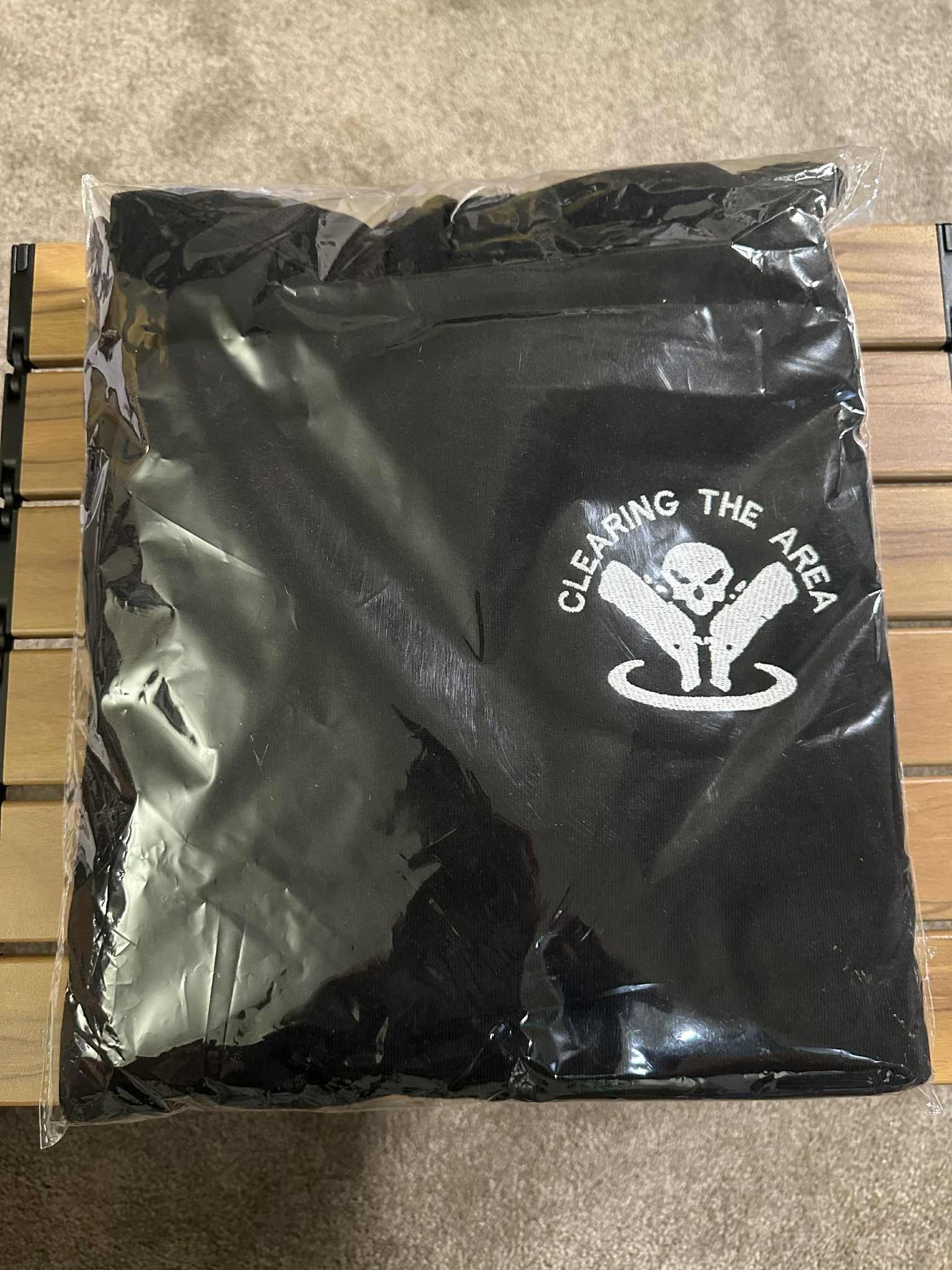 L) Overwatch Reaper Heavyweight Hoodie Black