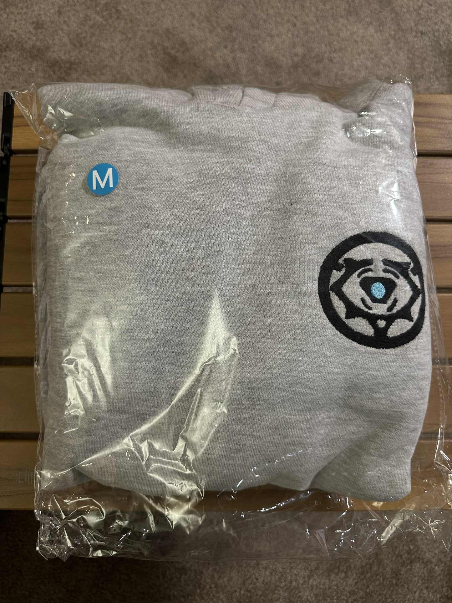 M) Valorant Cypher Heavyweight Hoodie Heather Gray