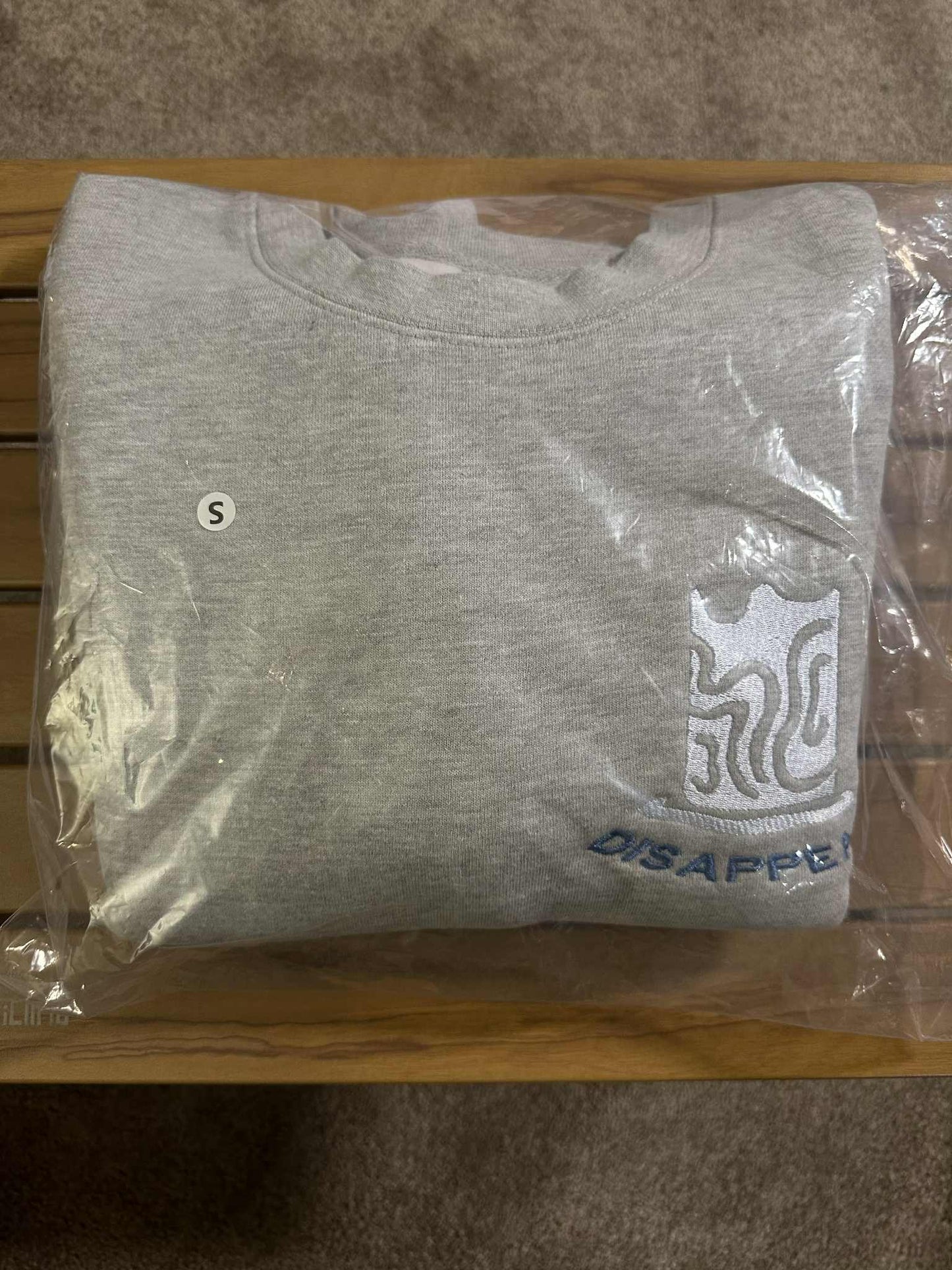 S) Invisible Woman Heavyweight Crewneck Heather Gray