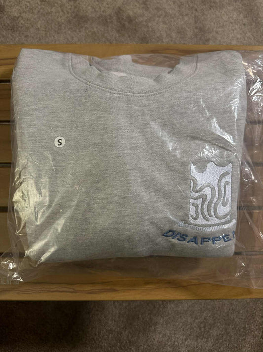 S) Invisible Woman Heavyweight Crewneck Heather Gray