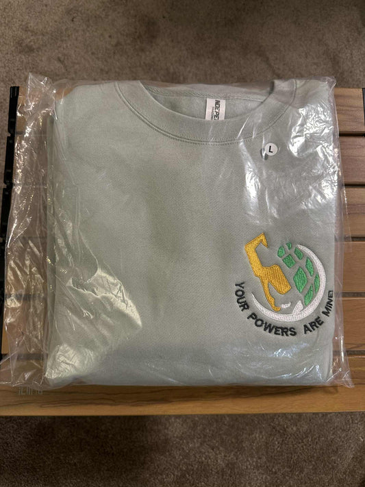 L) Loki Heavyweight Crewneck Dusty Sage