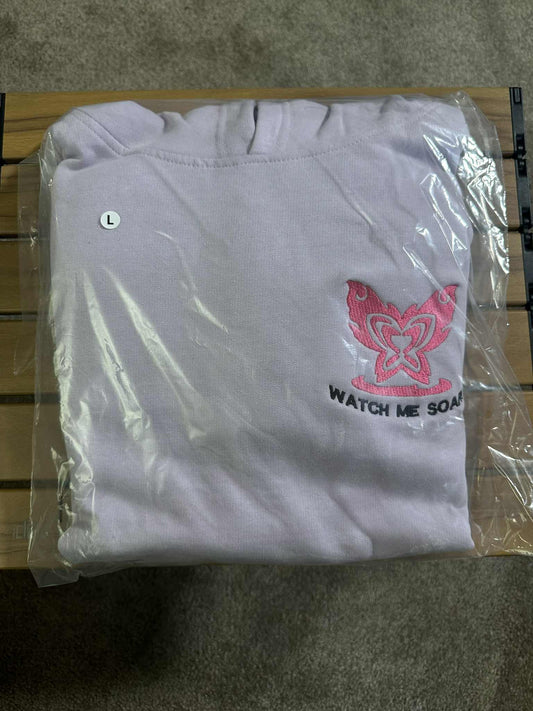 L) Psylocke Midweight Hoodie Lavender