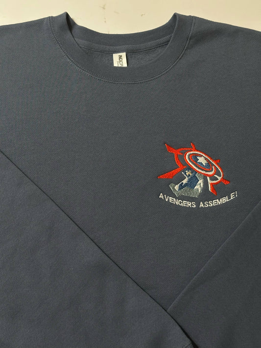 "Avengers Assemble!" Tier 2 Heavyweight Crewneck
