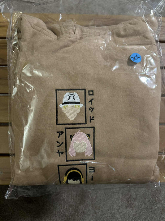 XL) SpyxFamily Midweight Hoodie Sandstone