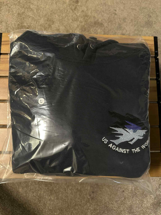 L) Cloak and Dagger Heavyweight Hoodie Slate Blue