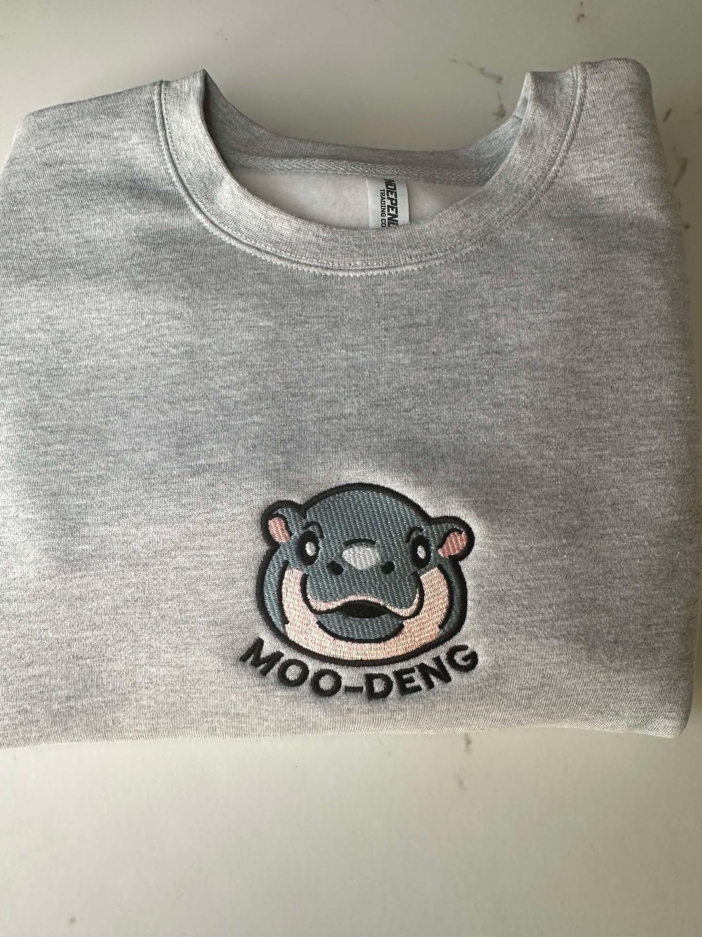 Moo-Deng Heavyweight Crewneck