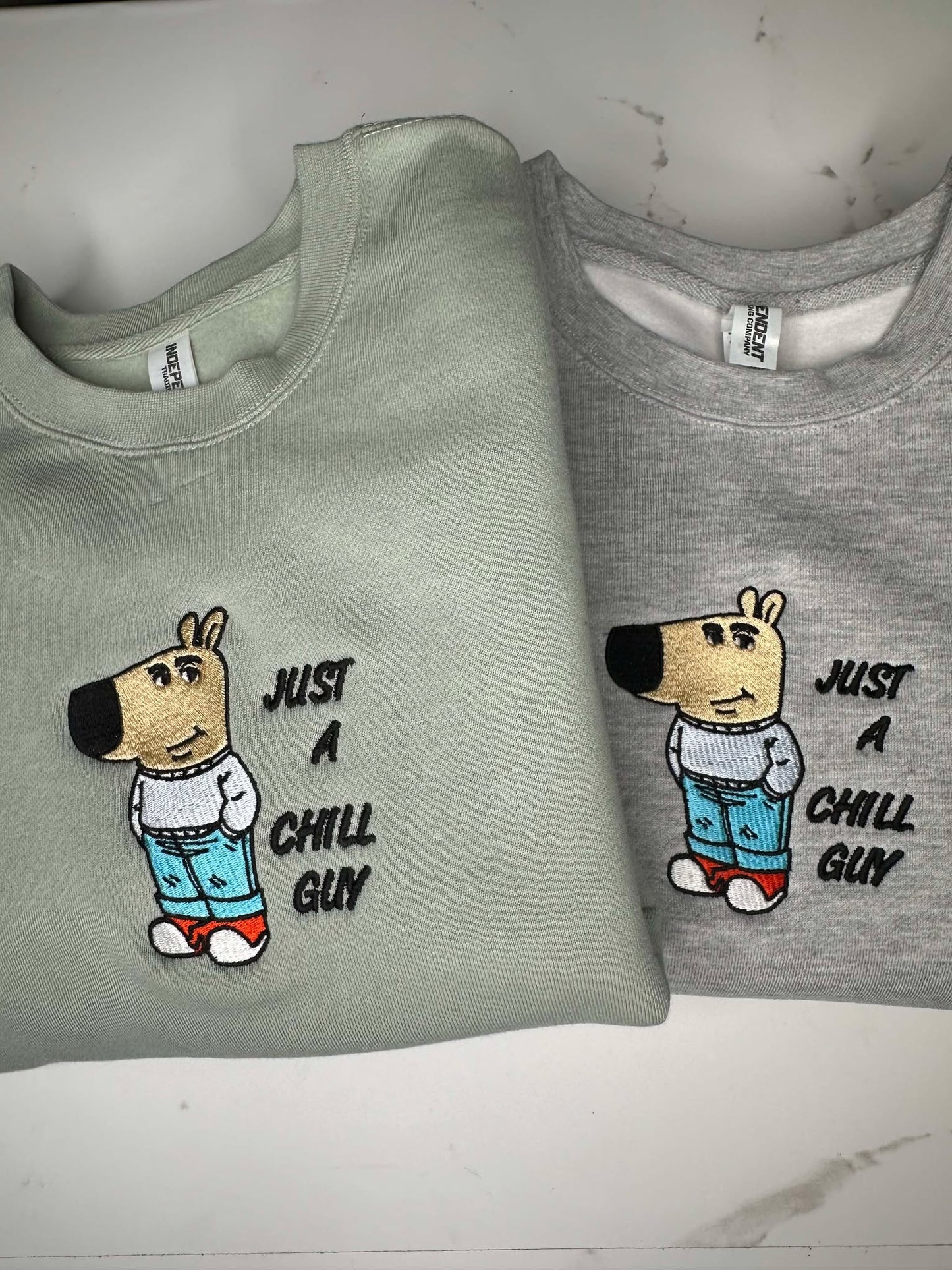 "I'm Just A Chill Guy" Heavyweight Crewneck