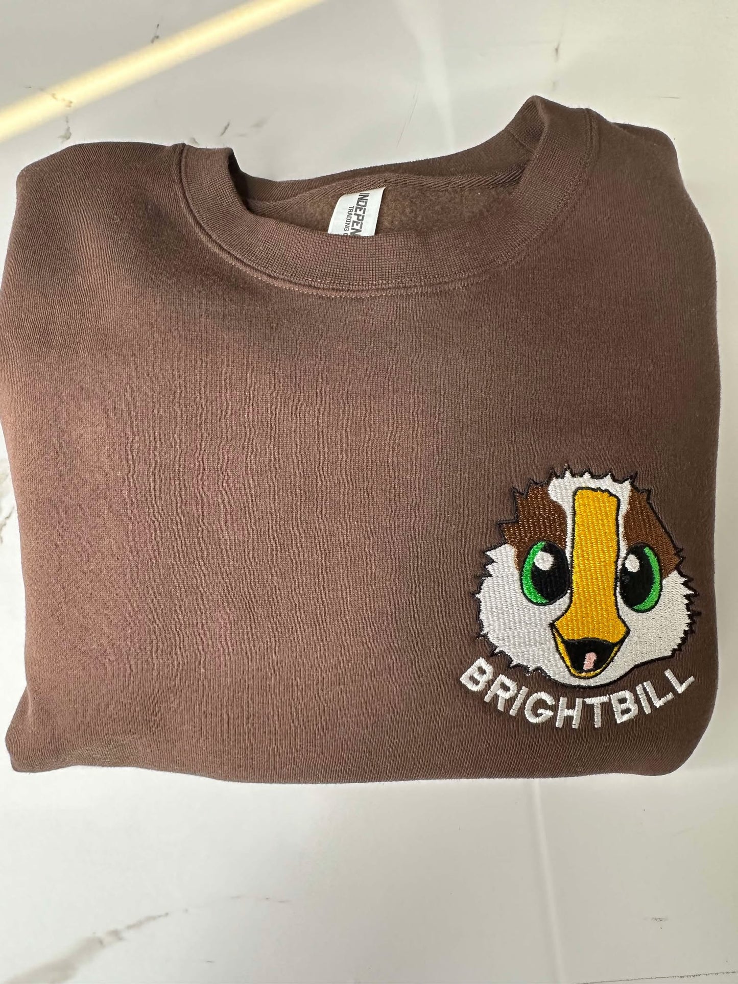 Bright Bill Wild Robot Heavyweight Crewneck