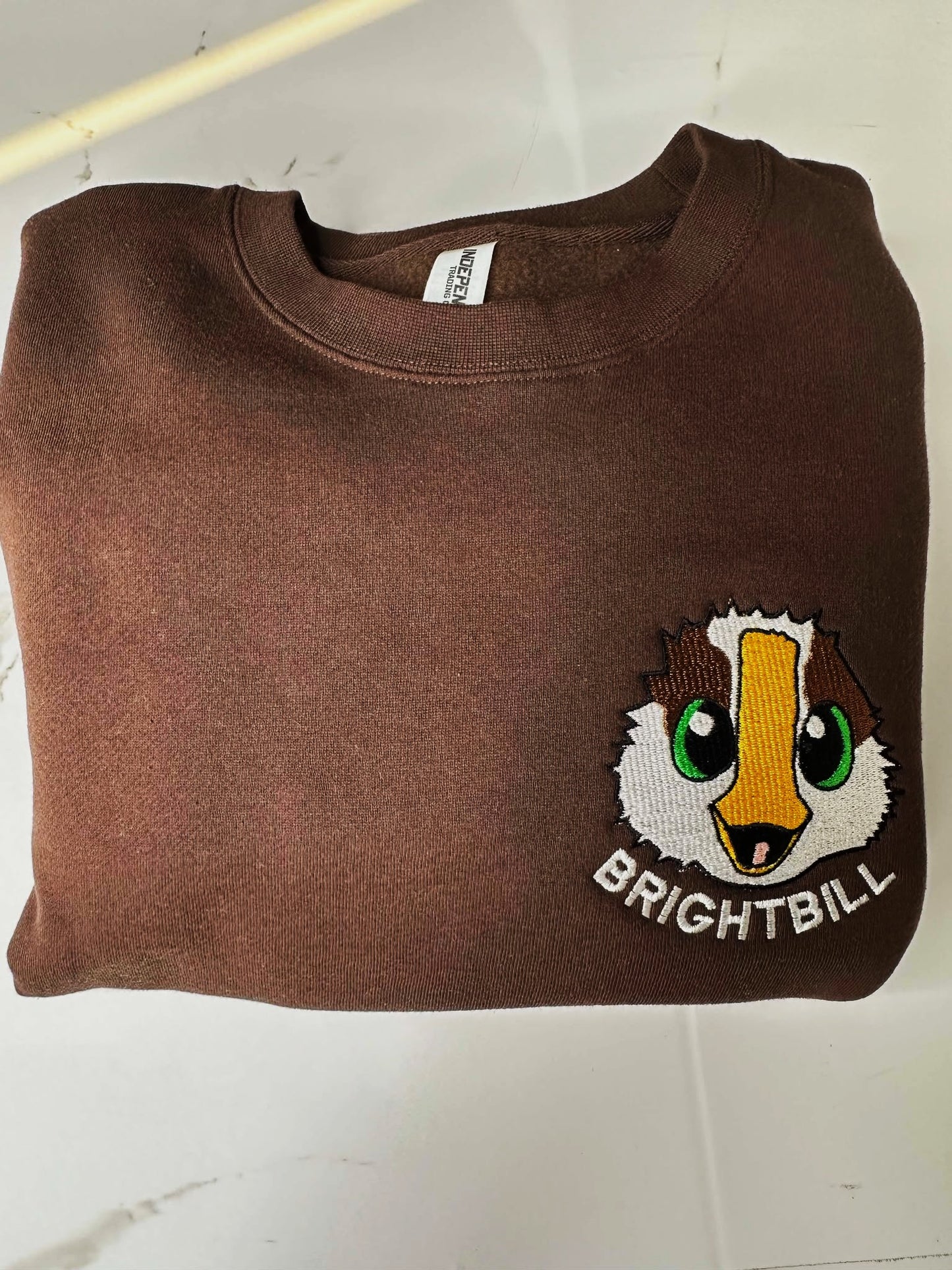 Bright Bill Wild Robot Heavyweight Crewneck