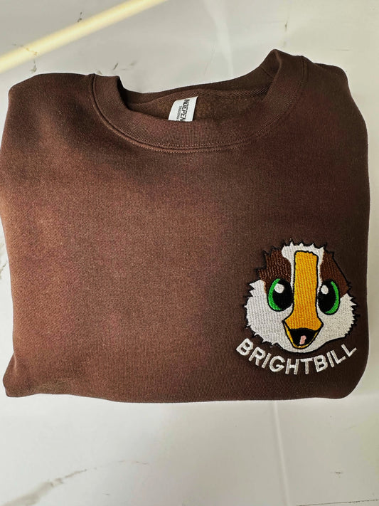 Bright Bill Wild Robot Heavyweight Crewneck