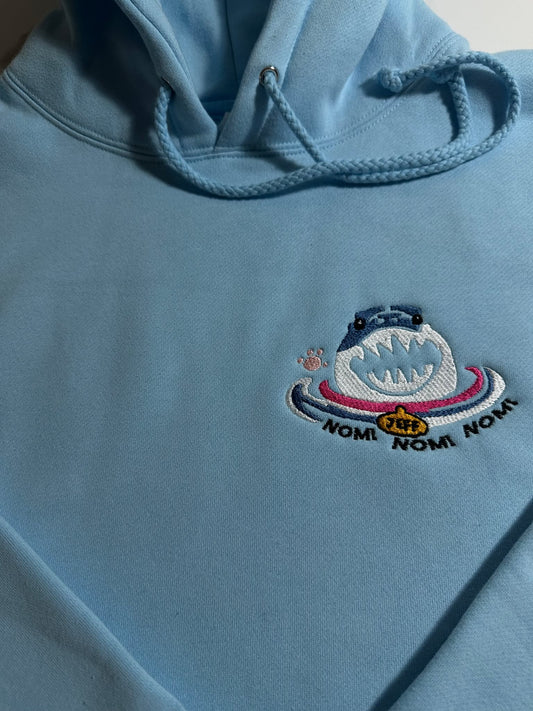 "Nom Nom Nom!" Heavyweight Hoodie