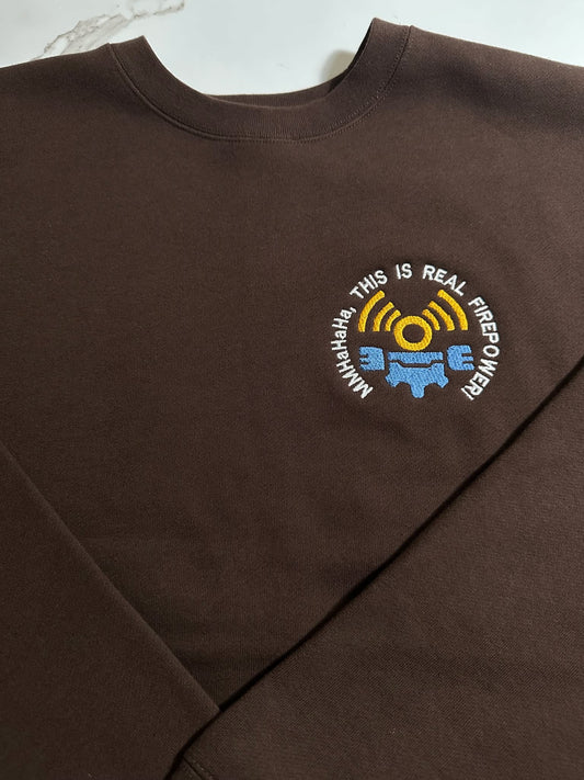 "This is Real Firepower!" Heavyweight Crewneck Tier 2