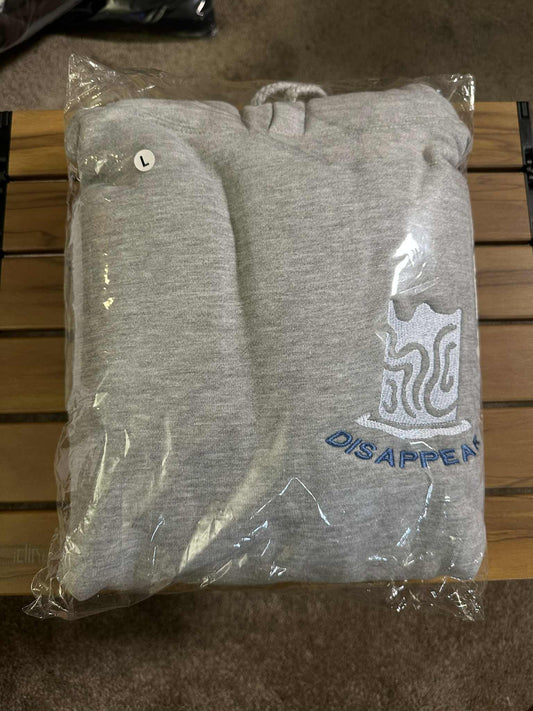 L) Invisible Woman Heavyweight Hoodie Heather Gray