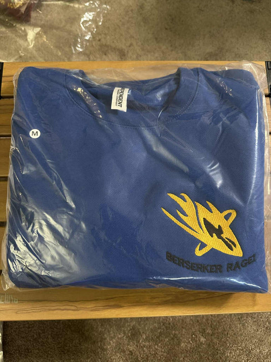 M) Wolverine Heavyweight Crewneck Blue