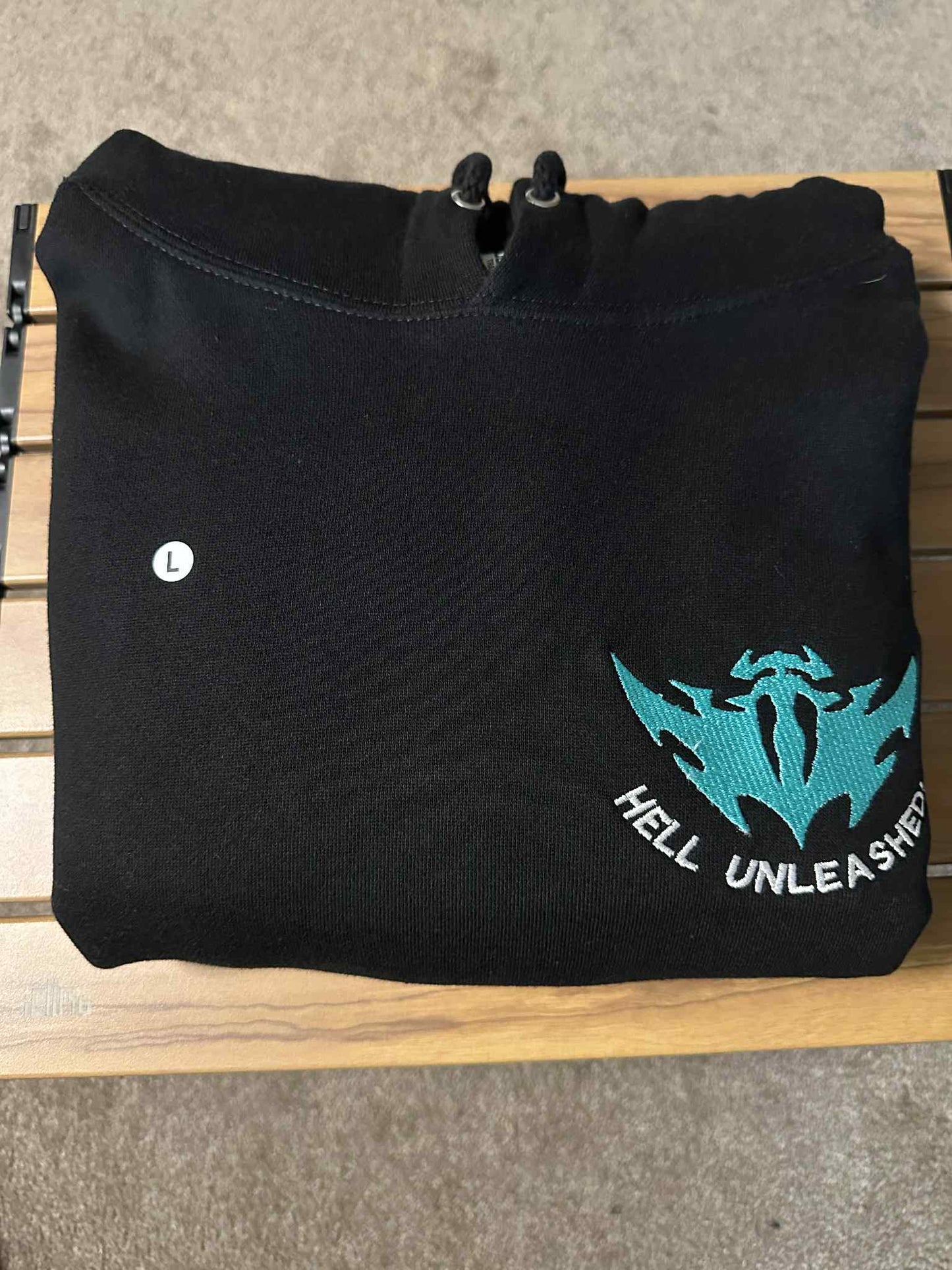 L) Hela Heavyweight Hoodie Black