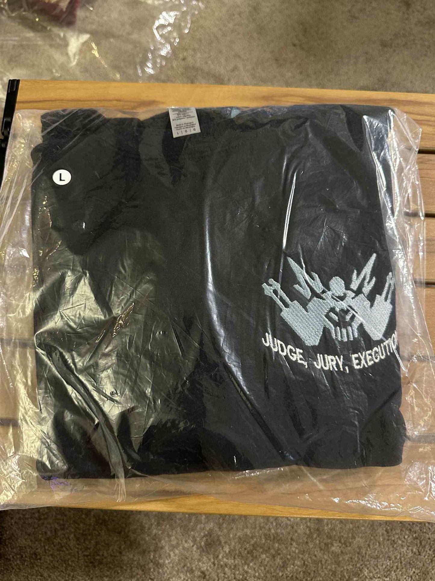 L) Punisher Crewneck Black