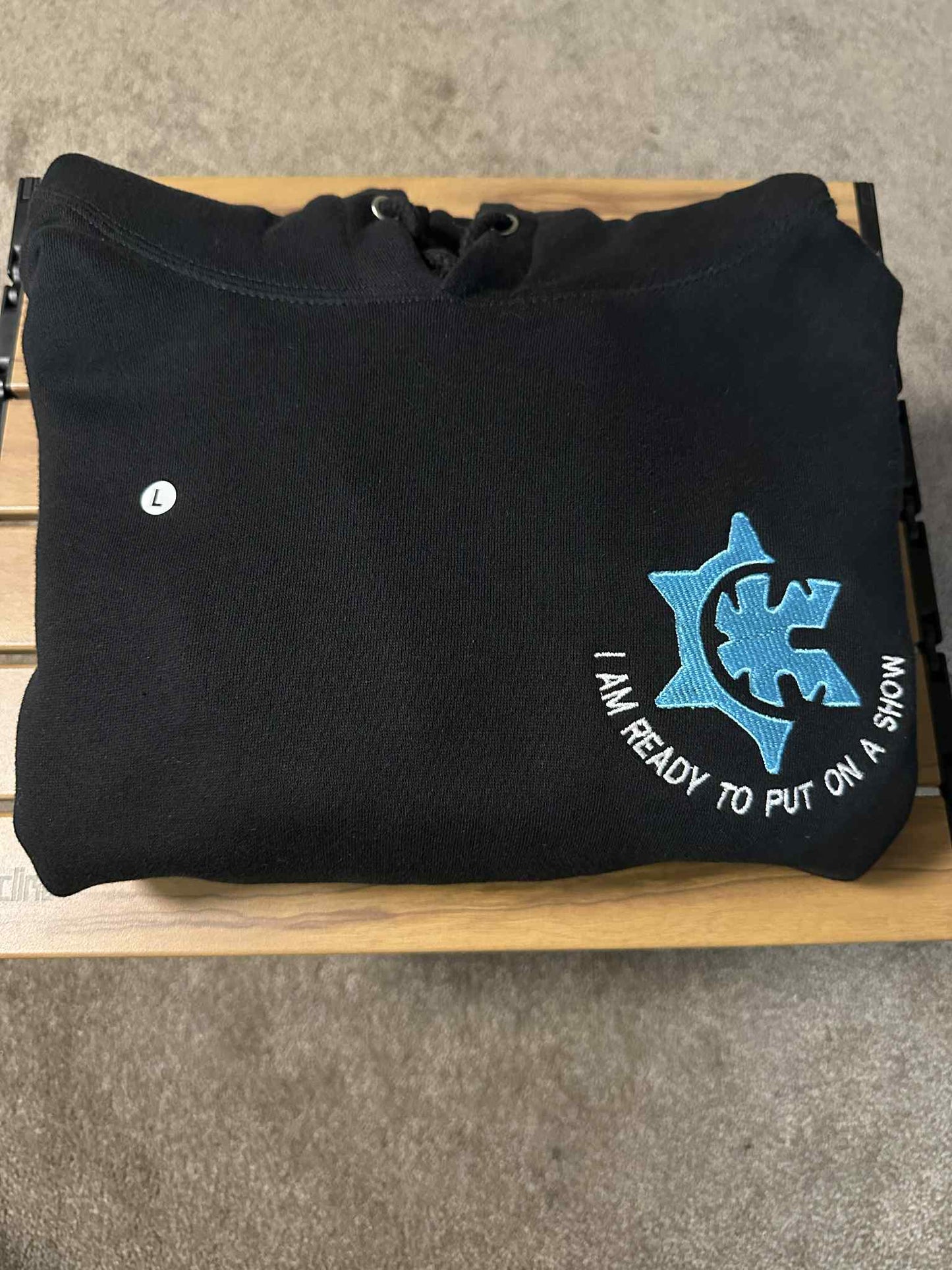 L) Luna Heavyweight Hoodie Black