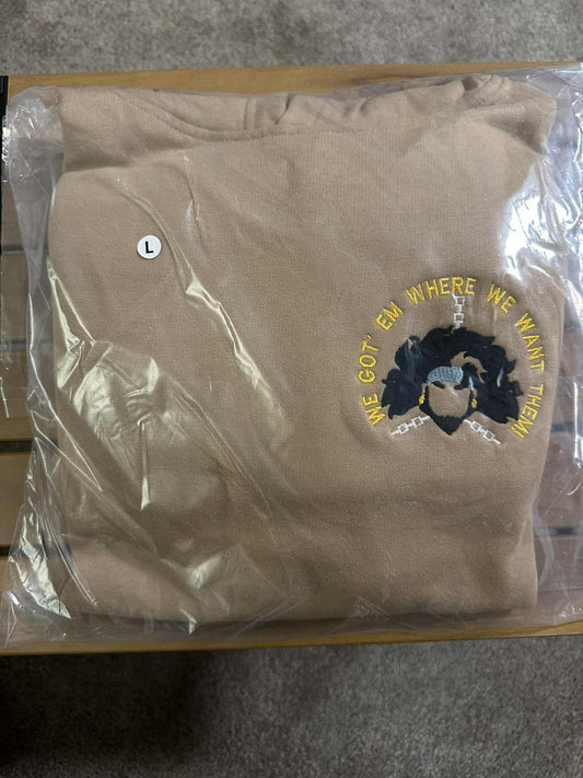 L) Overwatch Mauga Midweight Hoodie Sandstone