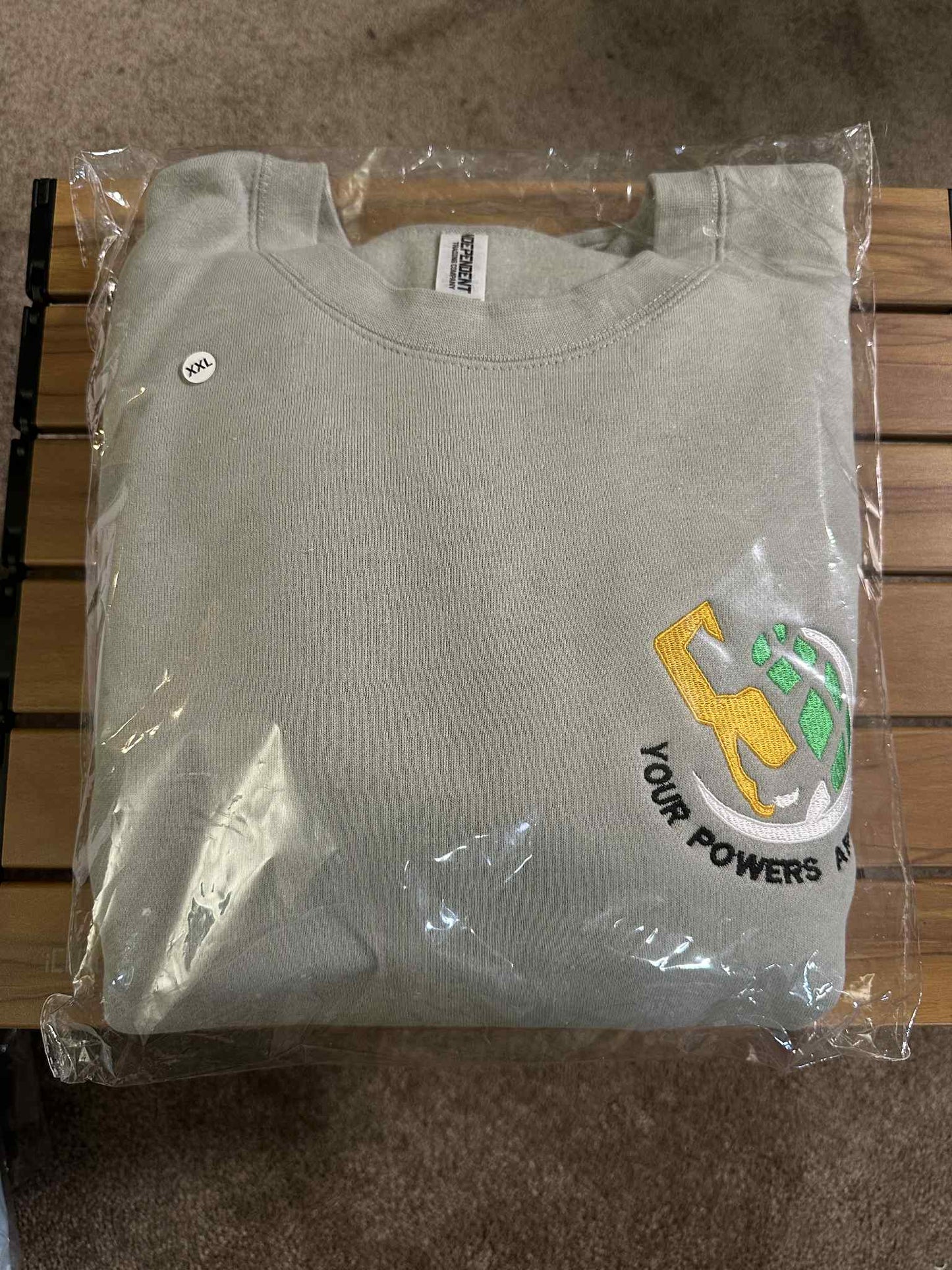 2XL) Loki Heavyweight Crewneck Dusty Sage