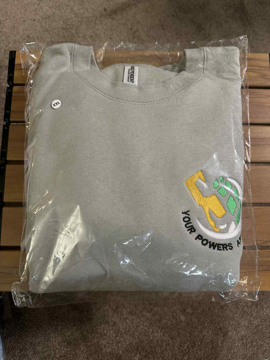 2XL) Loki Heavyweight Crewneck Dusty Sage