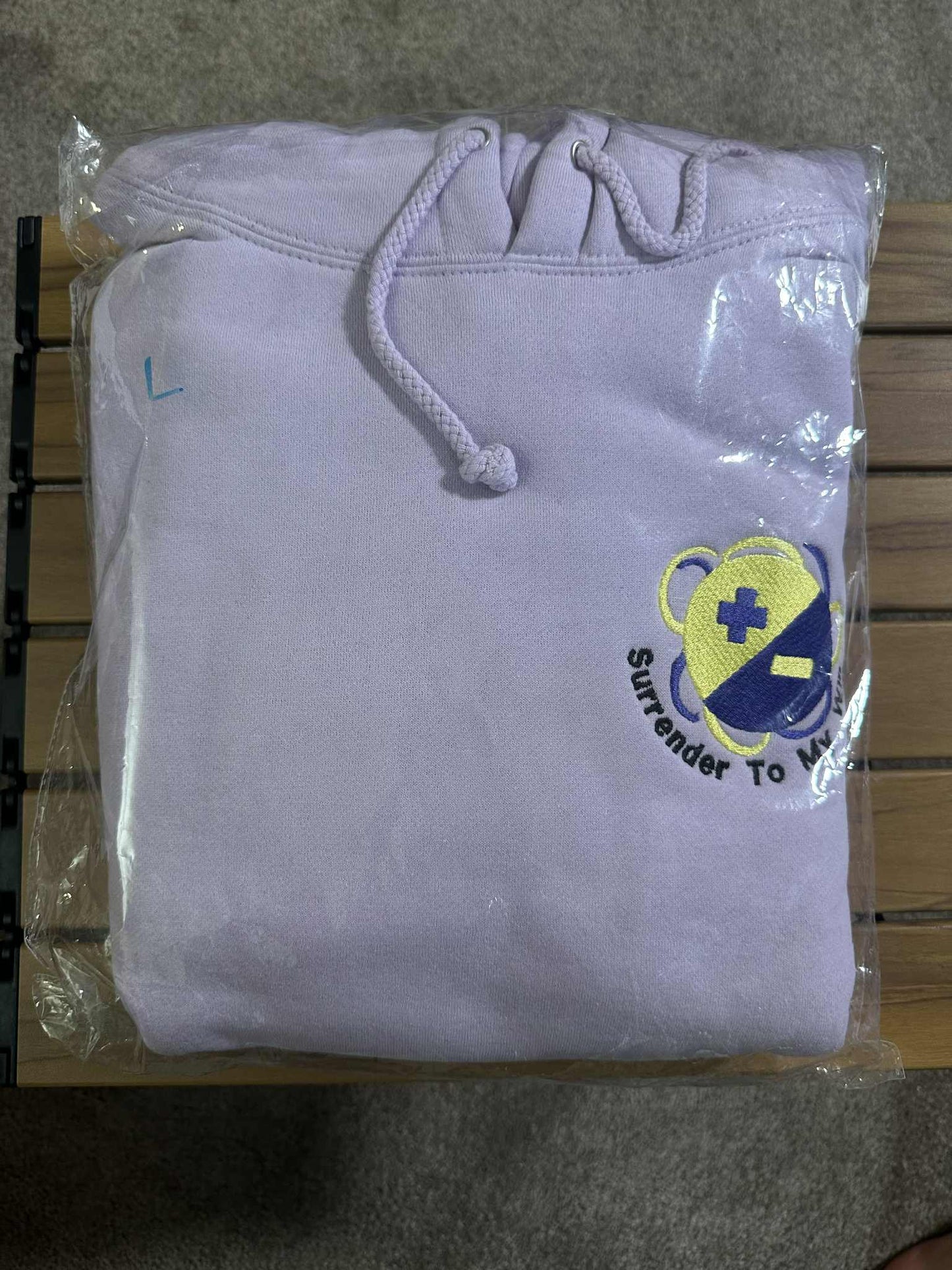 L) Overwatch Moira Heavyweight Hoodie Lavender