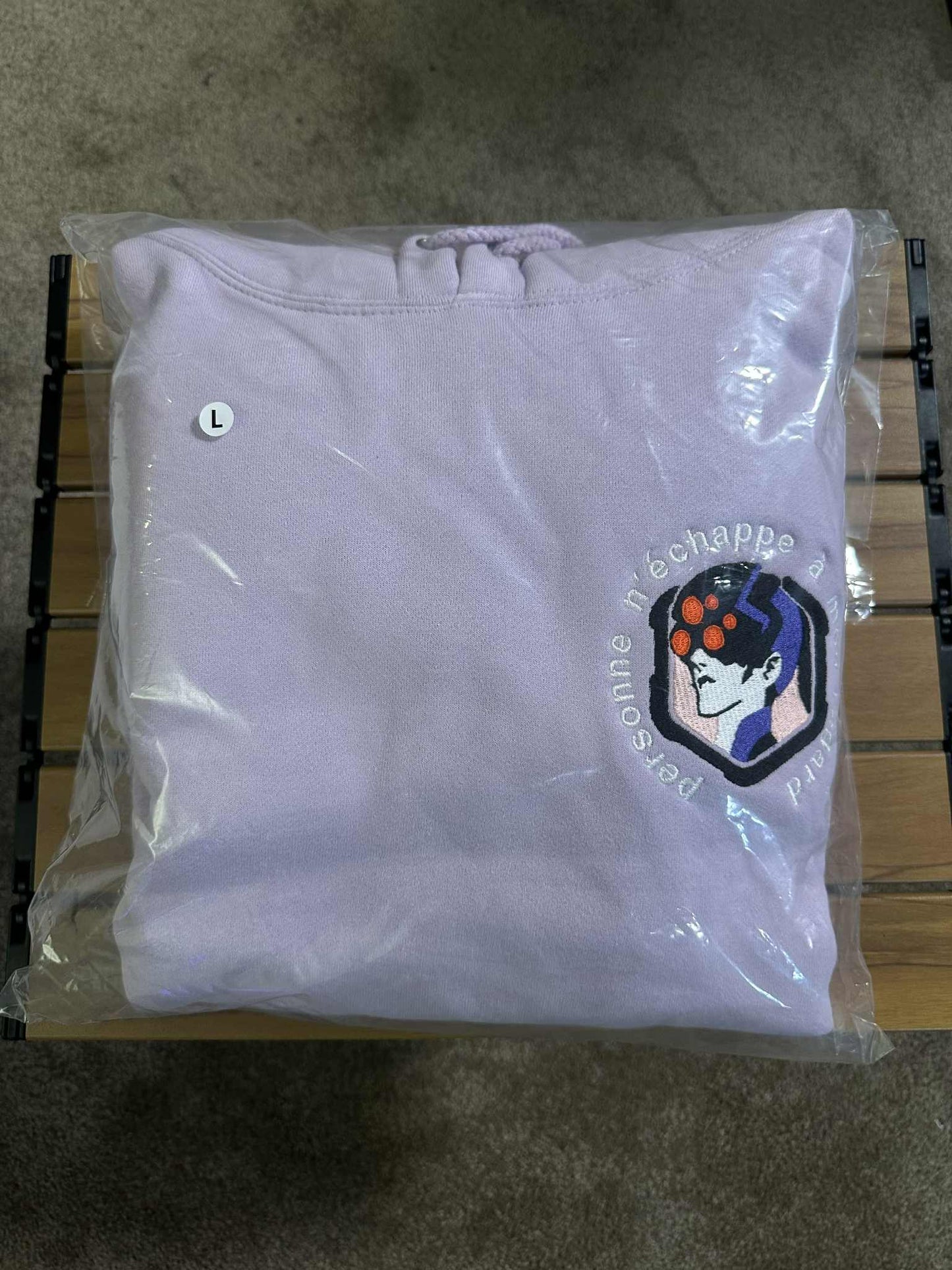 L) Overwatch Widowmaker Heavyweight Hoodie Lavender