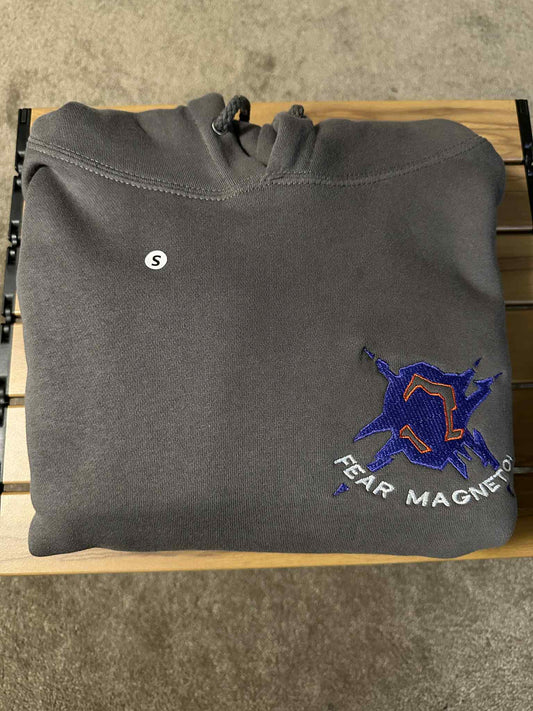 S) Magneto Heavyweight Hoodie Charcoal