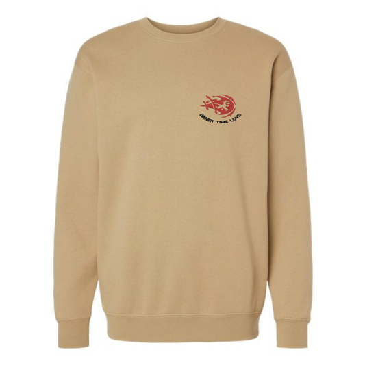 "Dinner Time Love!" Heavyweight Crewneck