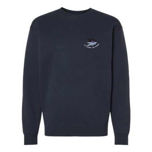 "Us Against The World!" Tier 2 Heavyweight Crewneck