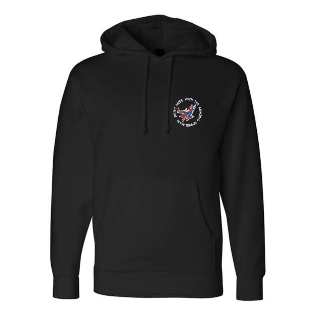 "Don't Mess With The Amazing Spider-Man!" Heavyweight Hoodie
