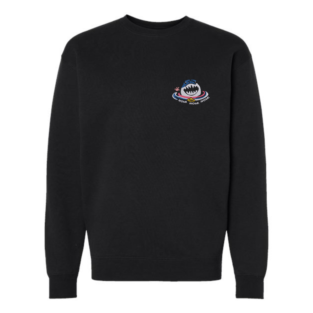 "NOM, NOM, NOM!" Heavyweight Tier 2 Crewneck