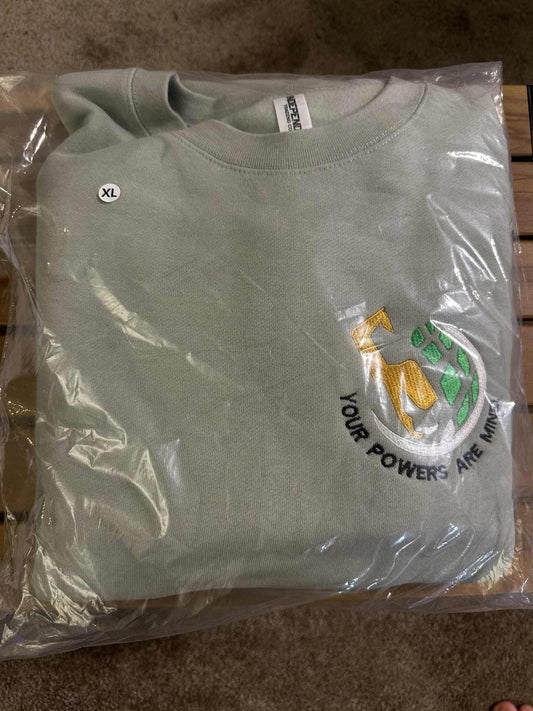 XL) Loki Heavyweight Crewneck Dusty Sage