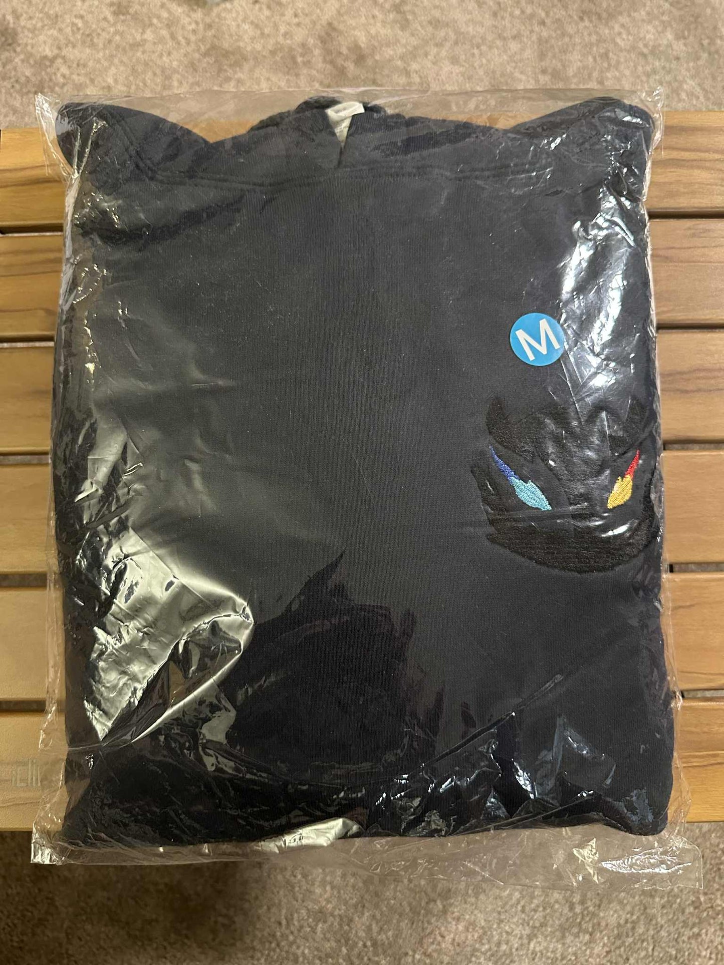 M) Valorant Fade Heavyweight Hoodie Navy