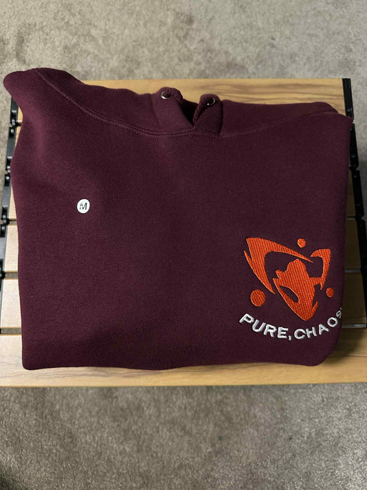 M) Scarlet Witch Heavyweight Hoodie Maroon