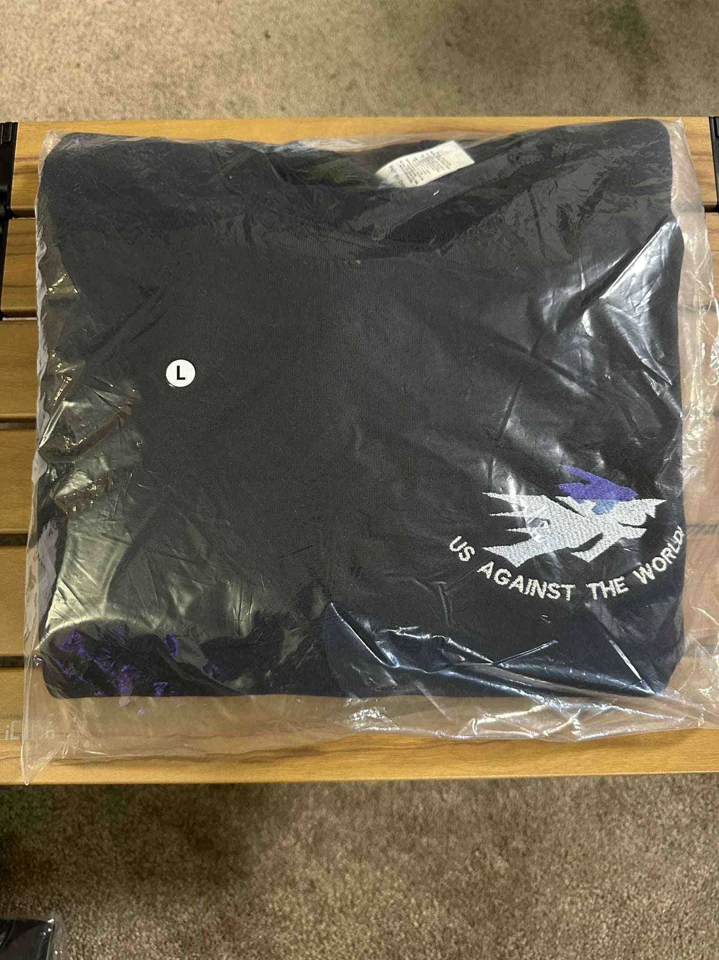 L) Cloak and Dagger Heavyweight Crewneck Navy