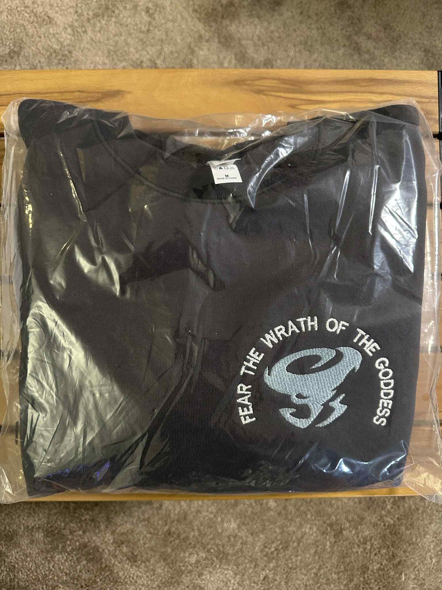 M) Storm Heavyweight Crewneck Asphalt